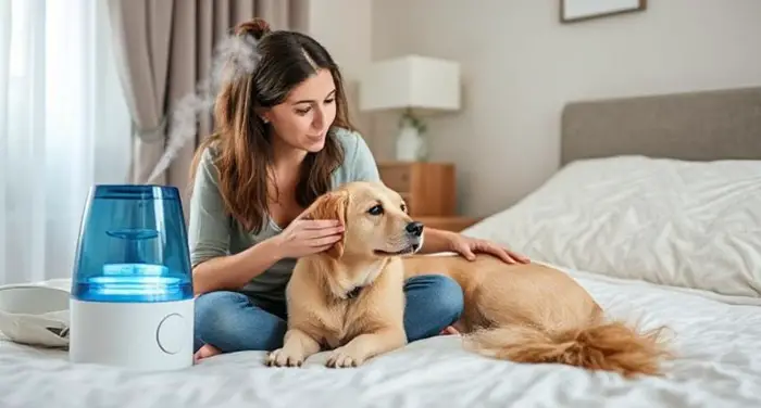 Humidifier to Reduce Pet Dander
