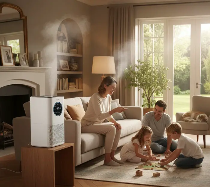 air purifier with humidifier combined