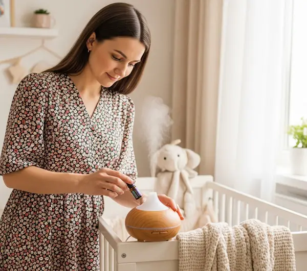 Essential oil diffuser for baby