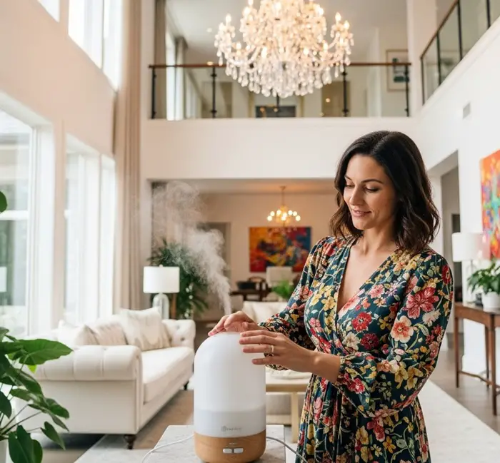 large diffuser liivng room