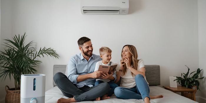 running humidifier with ac unit together