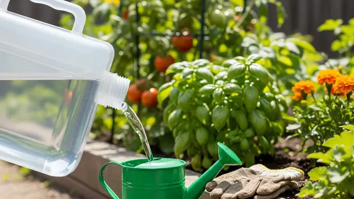 water from dehumidifier for gardening
