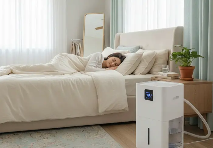 dehumidifier dehydration while sleeping