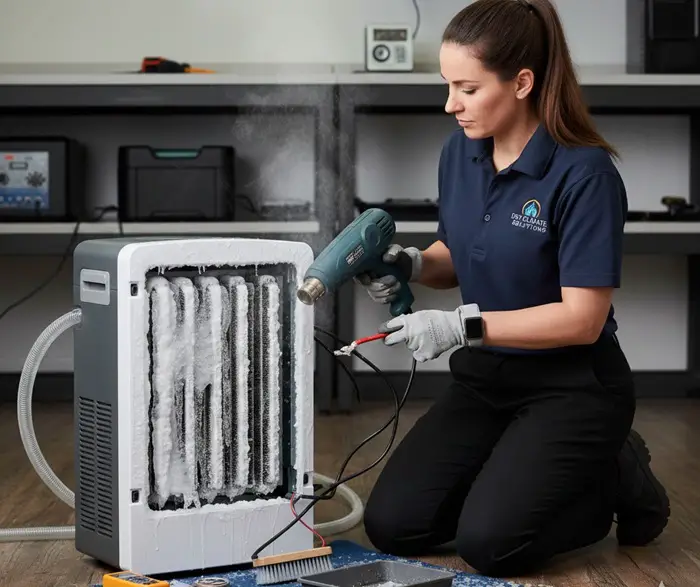 fixing dehumidifier freeze up 