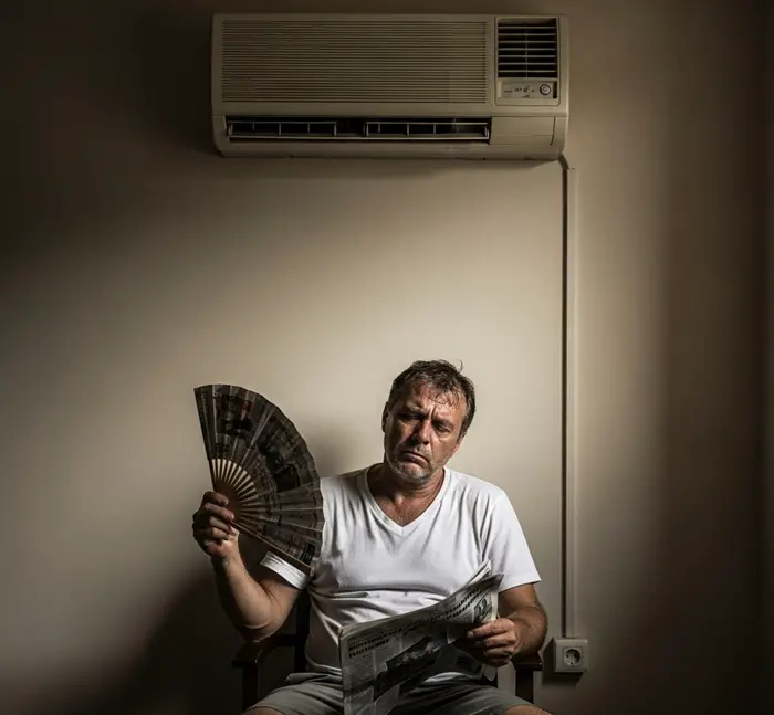 ac not cooling and noise coming