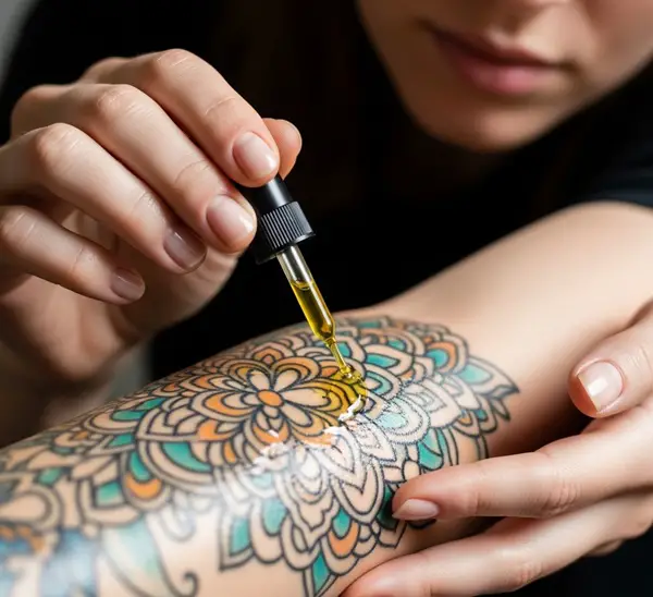 jojoba oil for tattoo